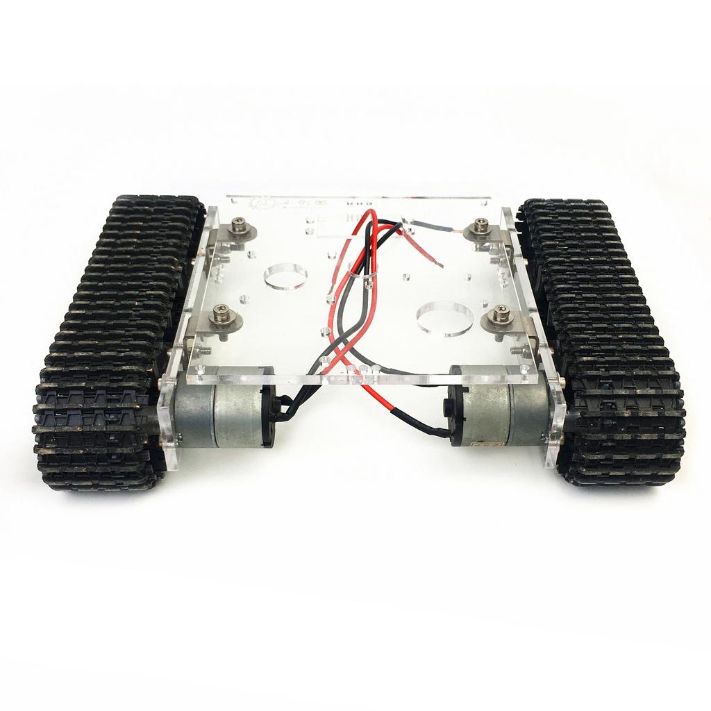 Science Kit - Acrylic Alloy Tank Chassis Track Robot