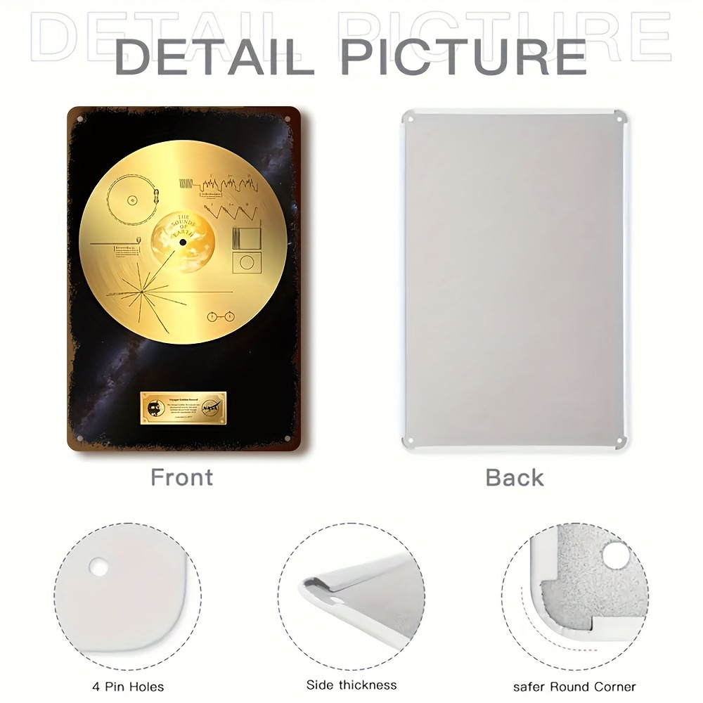 Retro Space Voyager Golden Rec - Star Map Poster review and price