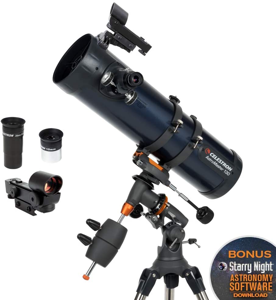 Celestron - AstroMaster 130EQ  - Telescope Reflector 130 review and price