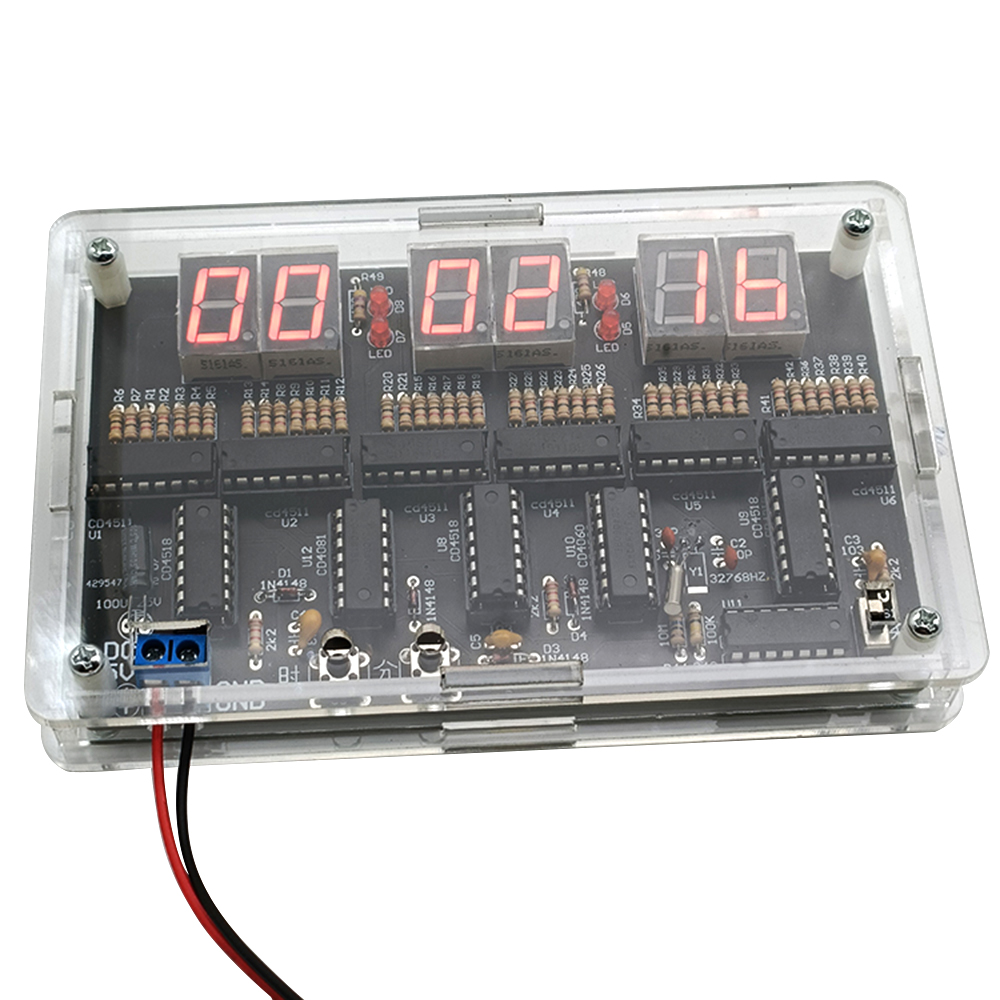 6-Digit Digital Circuit Clock  - Hobby Science Lab review and price